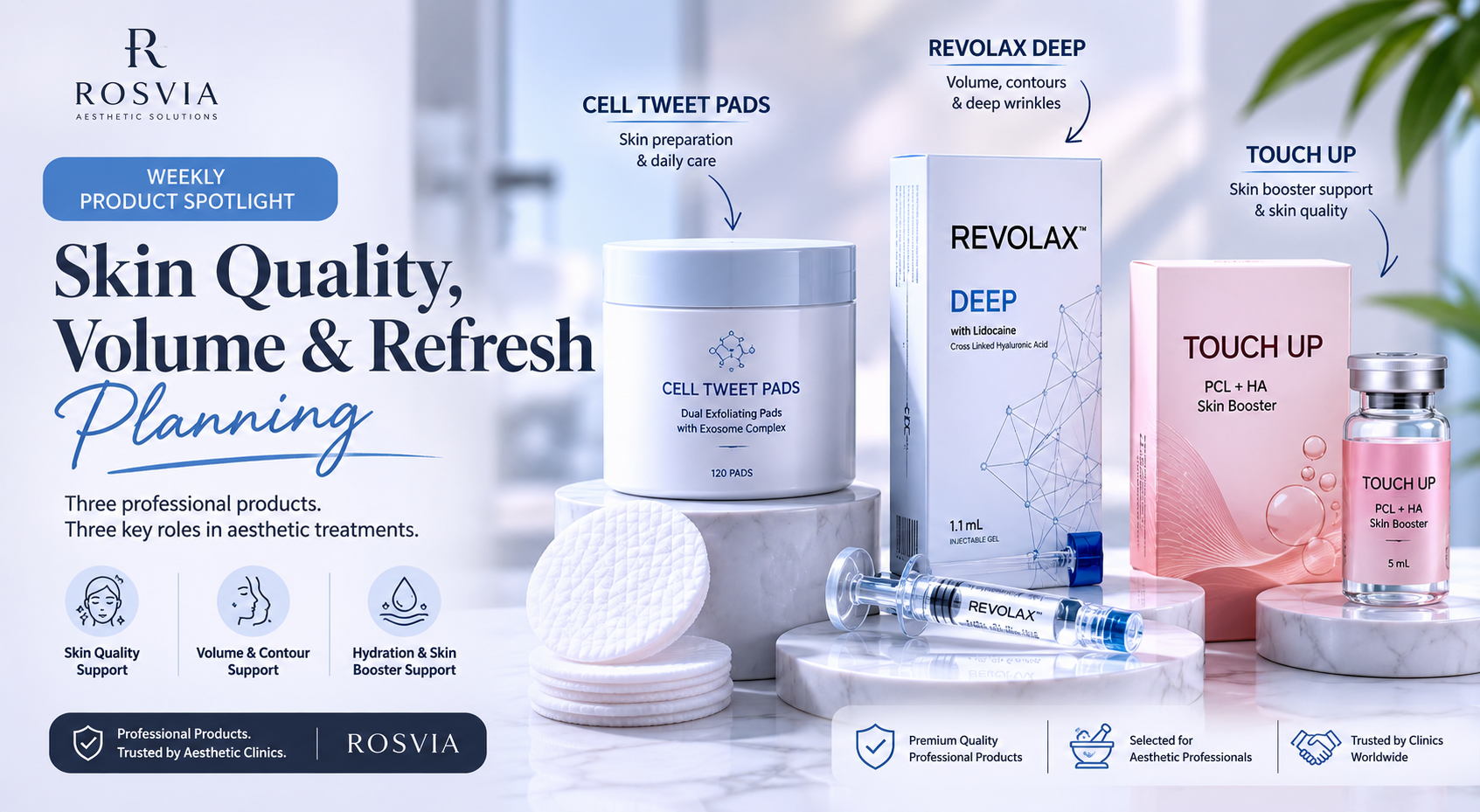 Weekly Product Spotlight: Skin Quality, Volume & Refresh Planning