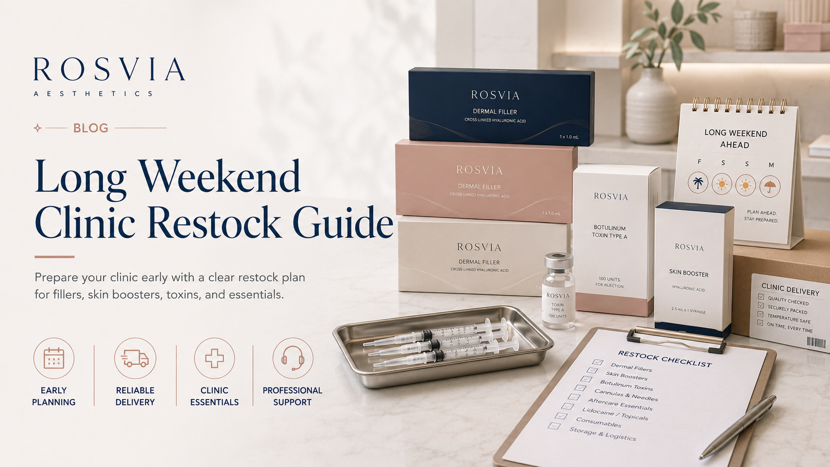 Long Weekend Clinic Restock Guide