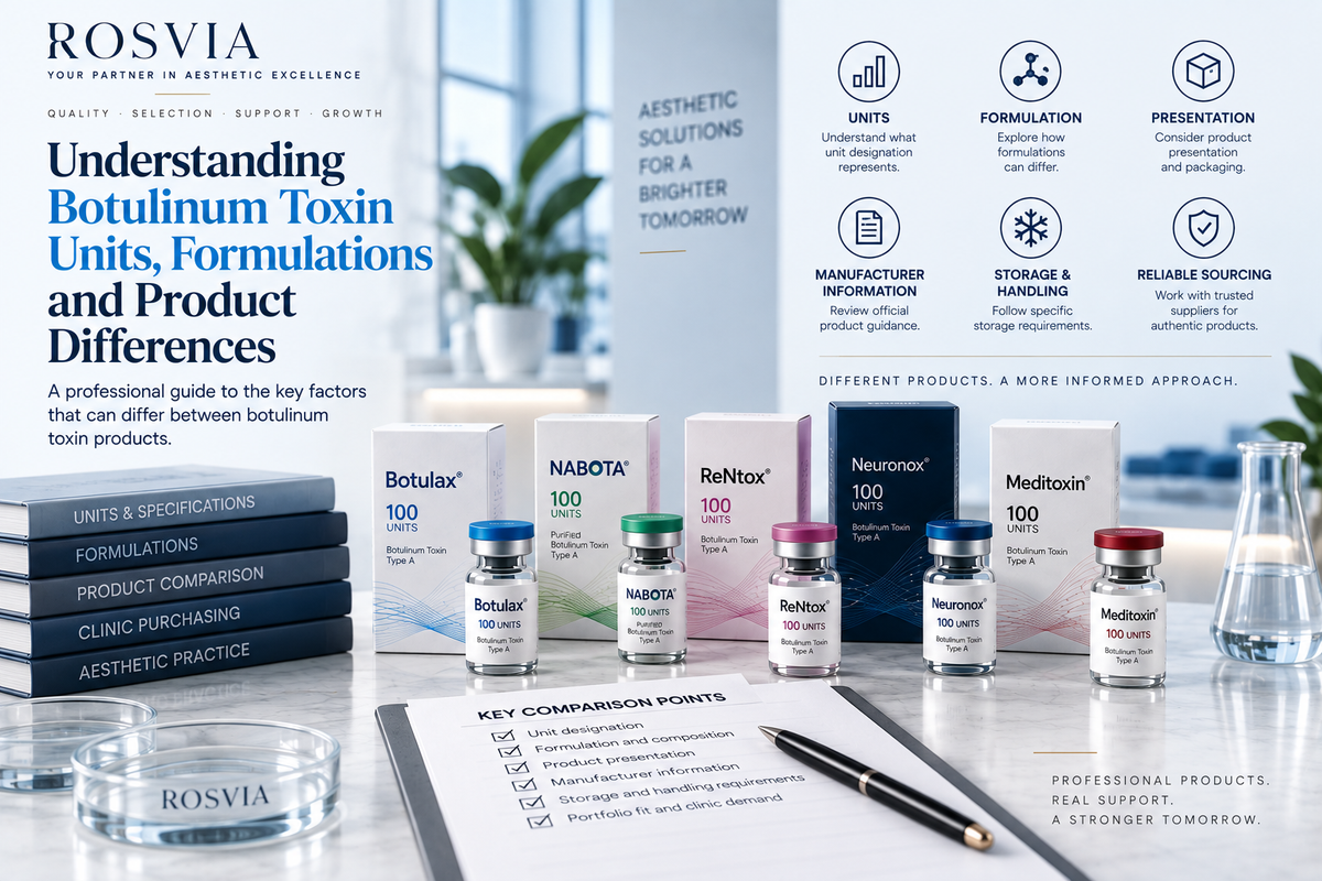 Understanding Botulinum Toxin Units, Formulations and Product Differences