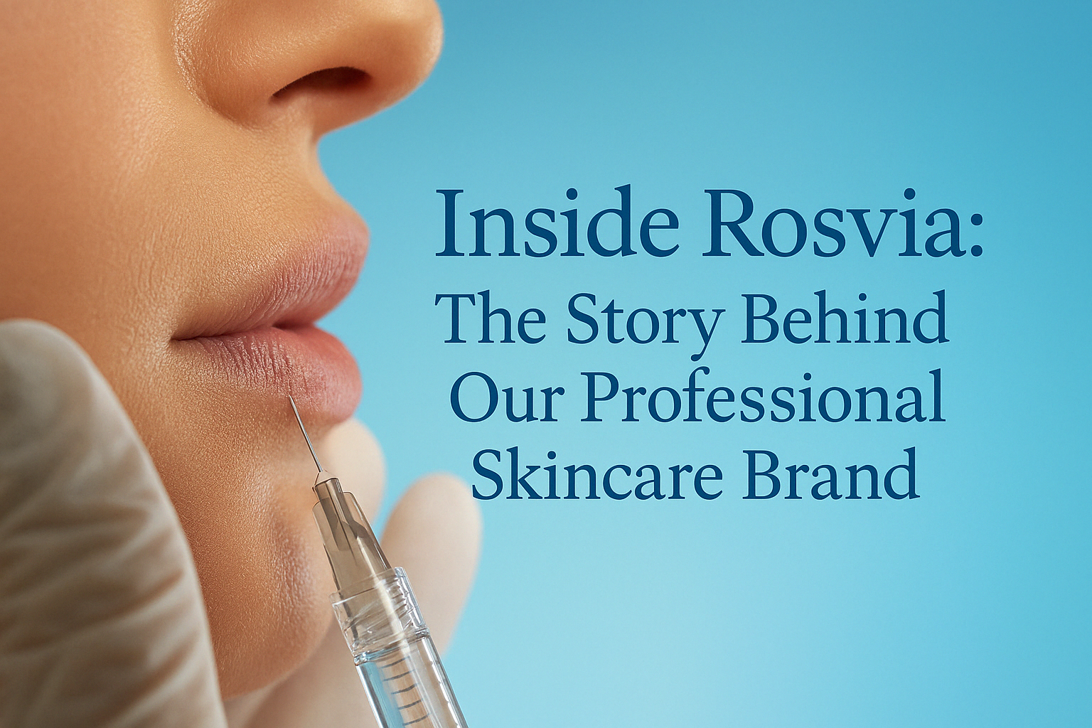 Inside Rosvia: The Story Behind Our Professional Skincare Brand