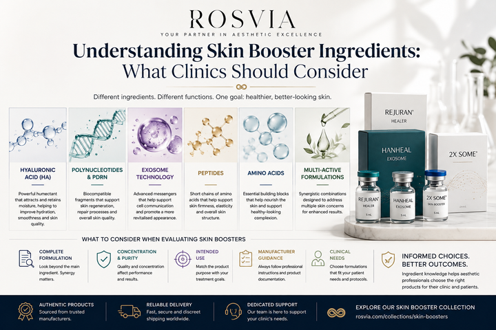Understanding Skin Booster Ingredients: What Clinics Should Consider