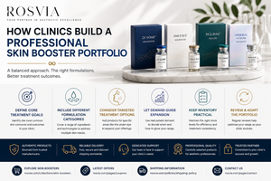 How Clinics Build a Professional Skin Booster Portfolio
