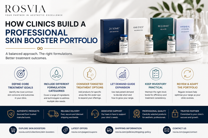 How Clinics Build a Professional Skin Booster Portfolio