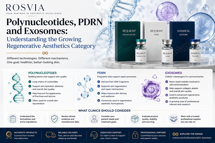 Polynucleotides, PDRN and Exosomes: Understanding the Growing Regenerative Aesthetics Category