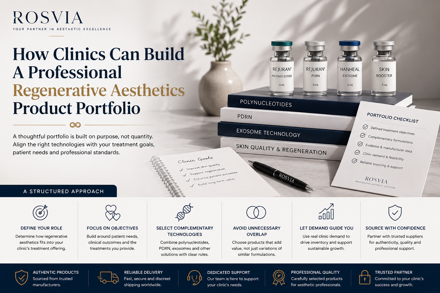 How Clinics Can Build a Professional Regenerative Aesthetics Product Portfolio