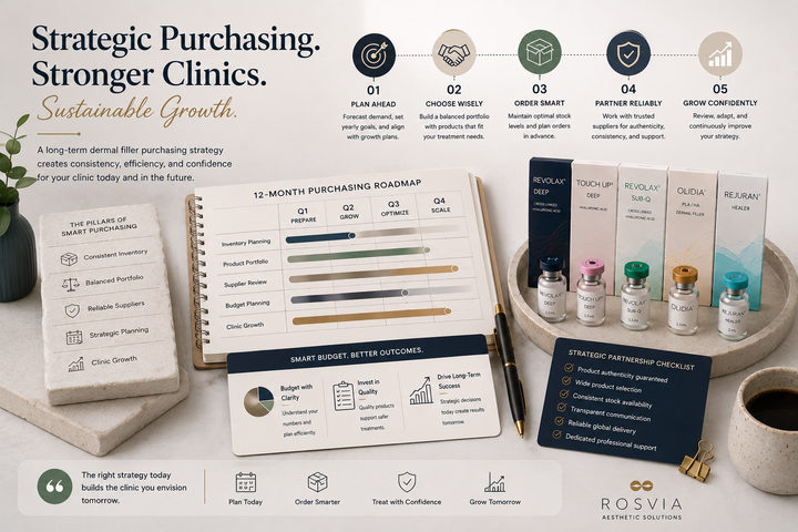 How Clinics Build Long-Term Dermal Filler Purchasing Strategies