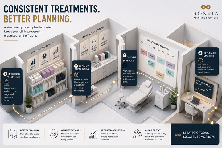How Clinics Keep Dermal Filler Treatments Consistent Through Better Product Planning