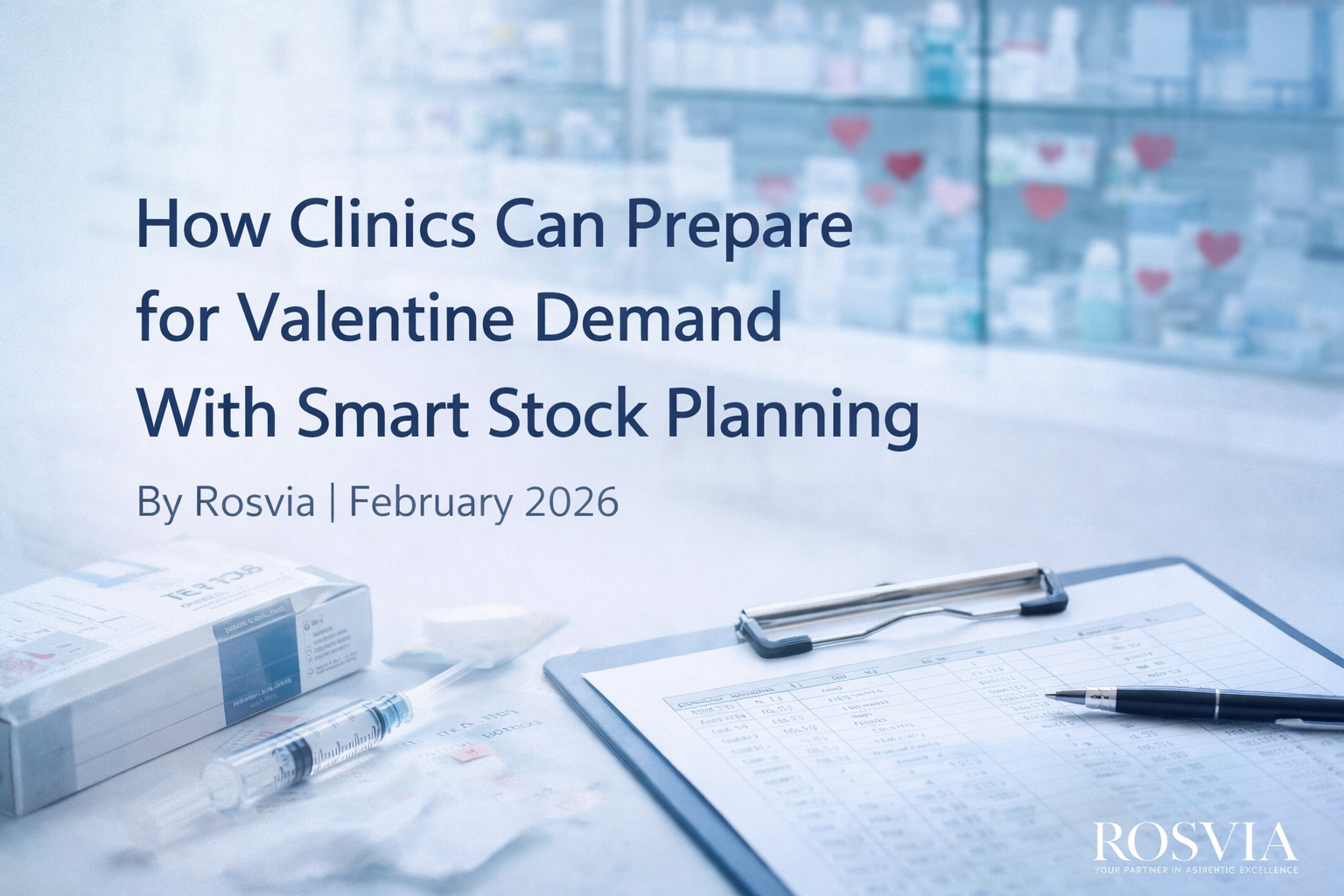 How Clinics Can Prepare for Valentine Demand With Smart Stock Planning