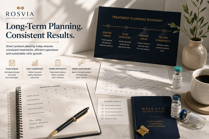Why Long-Term Product Planning Helps Aesthetic Clinics Deliver Consistent Results