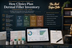How Clinics Plan Dermal Filler Inventory Throughout the Year