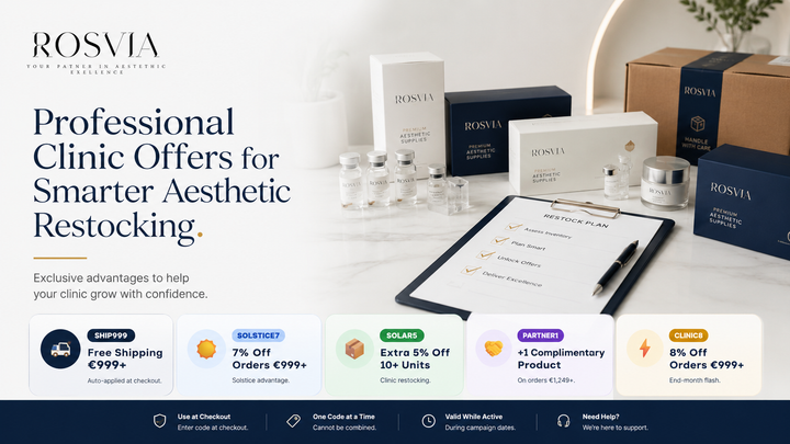 Professional Clinic Offers for Smarter Aesthetic Restocking