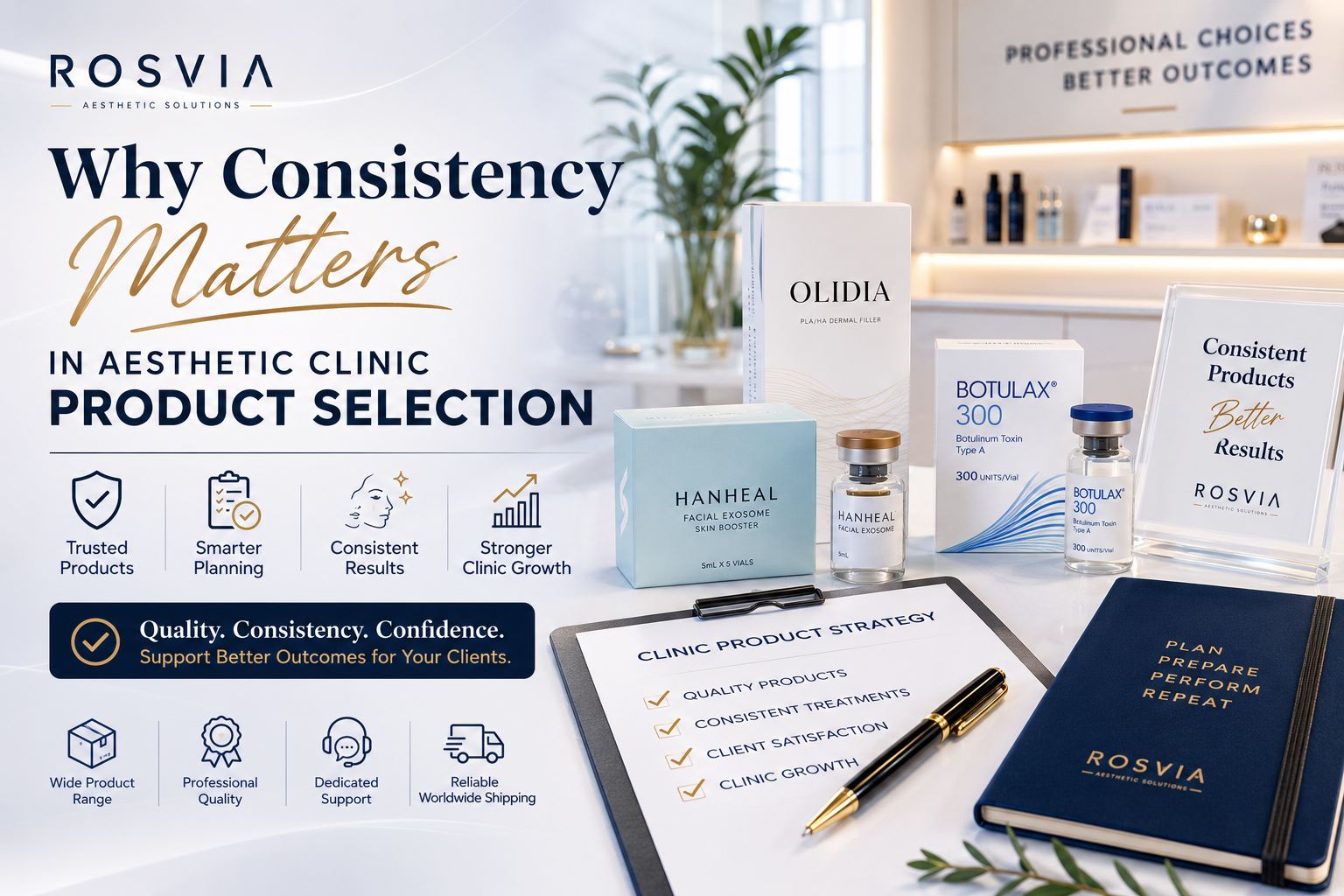 Why Consistency Matters in Aesthetic Clinic Product Selection