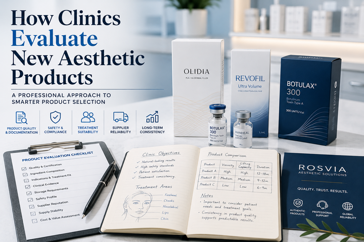How Clinics Evaluate New Aesthetic Products