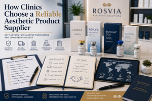 How Clinics Choose a Reliable Aesthetic Product Supplier