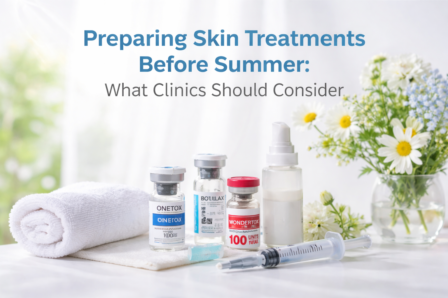 Preparing Skin Treatments Before Summer: What Clinics Should Consider