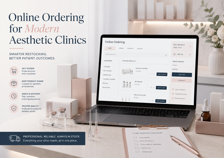 Online Ordering for Modern Aesthetic Clinics