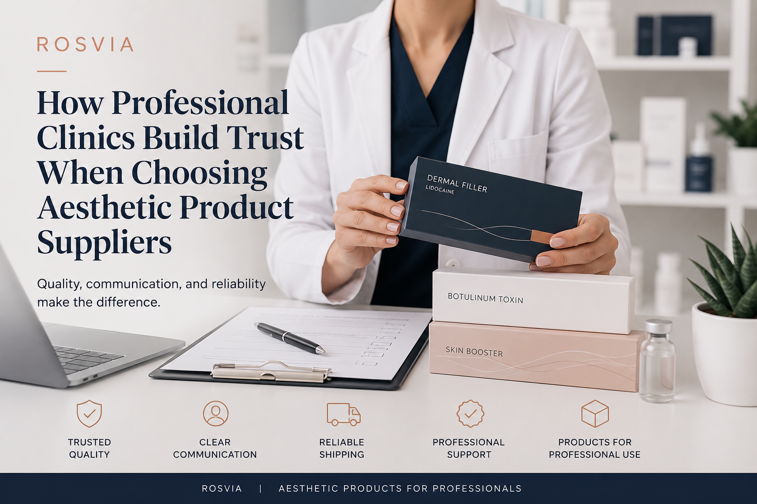 How Professional Clinics Build Trust When Choosing Aesthetic Product Suppliers
