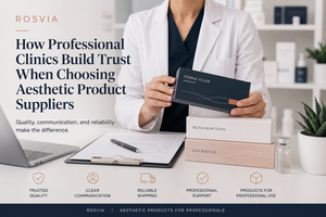 How Professional Clinics Build Trust When Choosing Aesthetic Product Suppliers