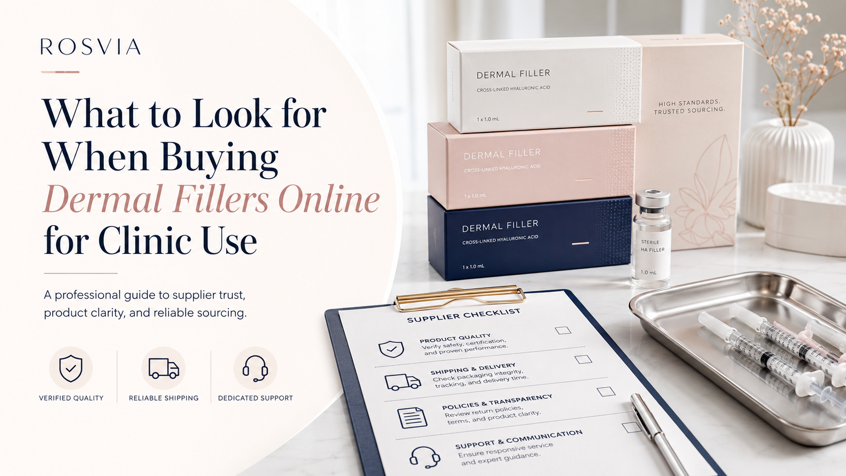 What to Look for When Buying Dermal Fillers Online for Clinic Use