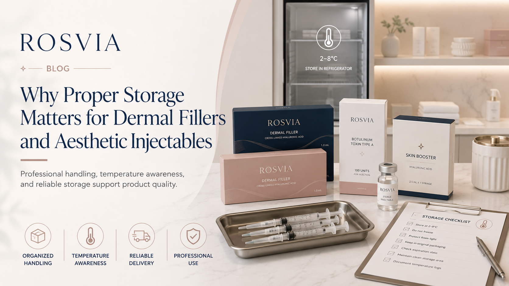 Why Proper Storage Matters for Dermal Fillers and Aesthetic Injectables