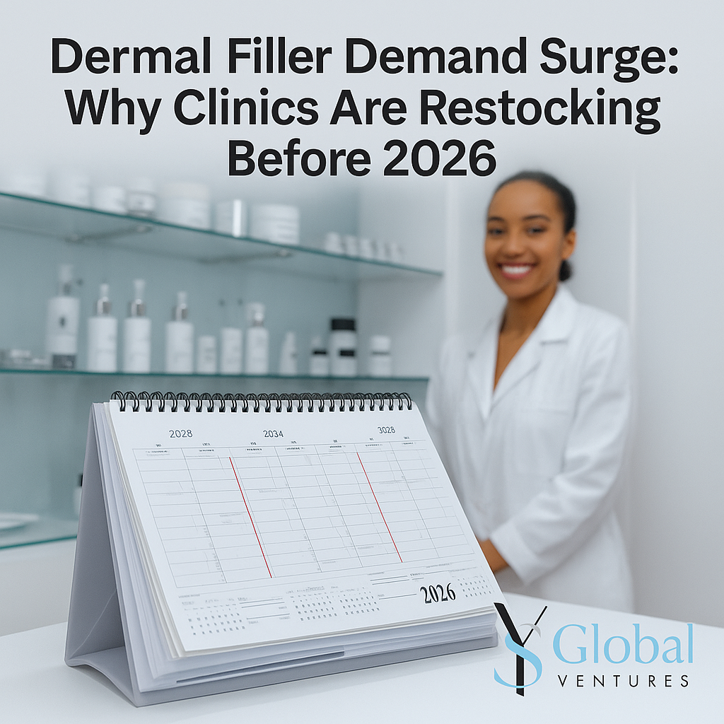 Dermal Filler Demand Surge: Why Clinics Are Restocking Before 2026