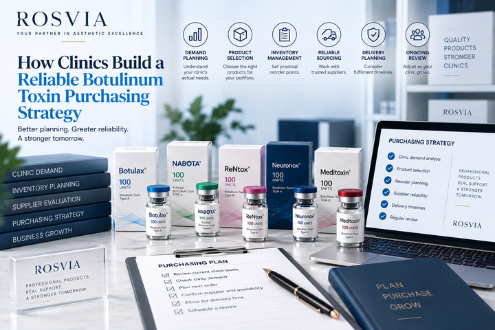 How Clinics Build a Reliable Botulinum Toxin Purchasing Strategy