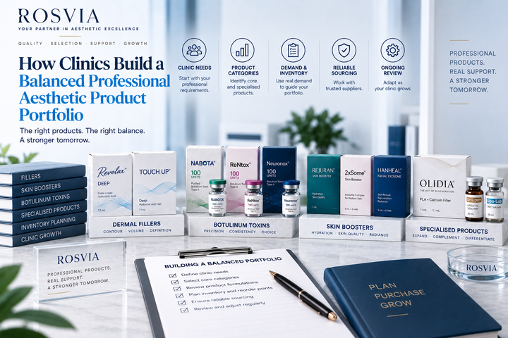 How Clinics Build a Balanced Professional Aesthetic Product Portfolio