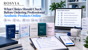 What Clinics Should Check Before Ordering Professional Aesthetic Products Online
