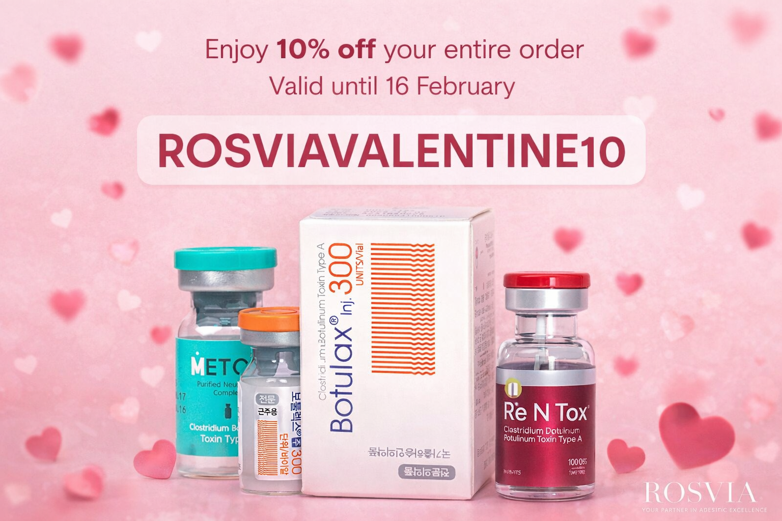 Rosvia Is Sharing the Love This Valentine’s Season