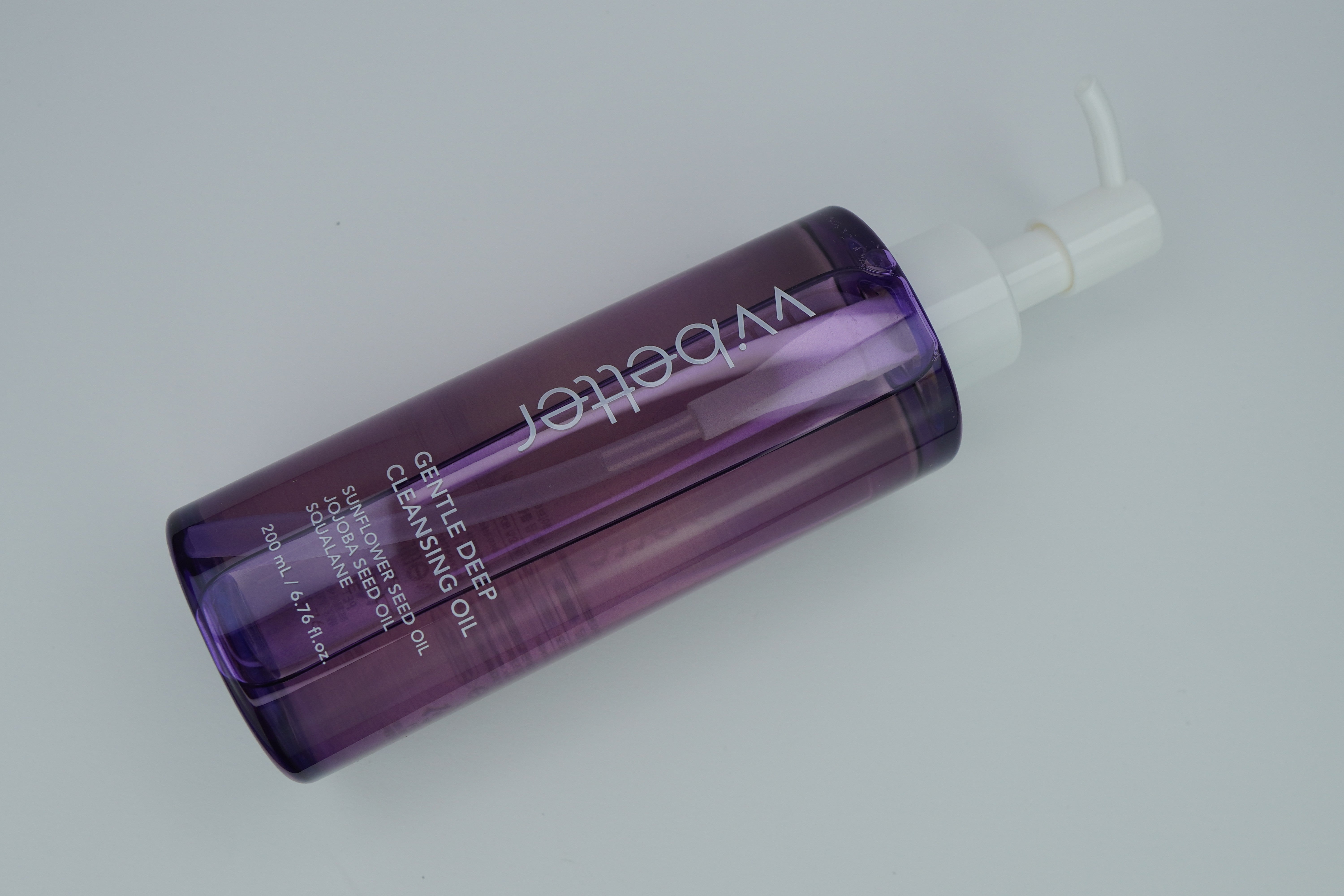 VVbetter Cleansing Oil – Makeup Melting Vegan Cleanser bottle view | Rosvia