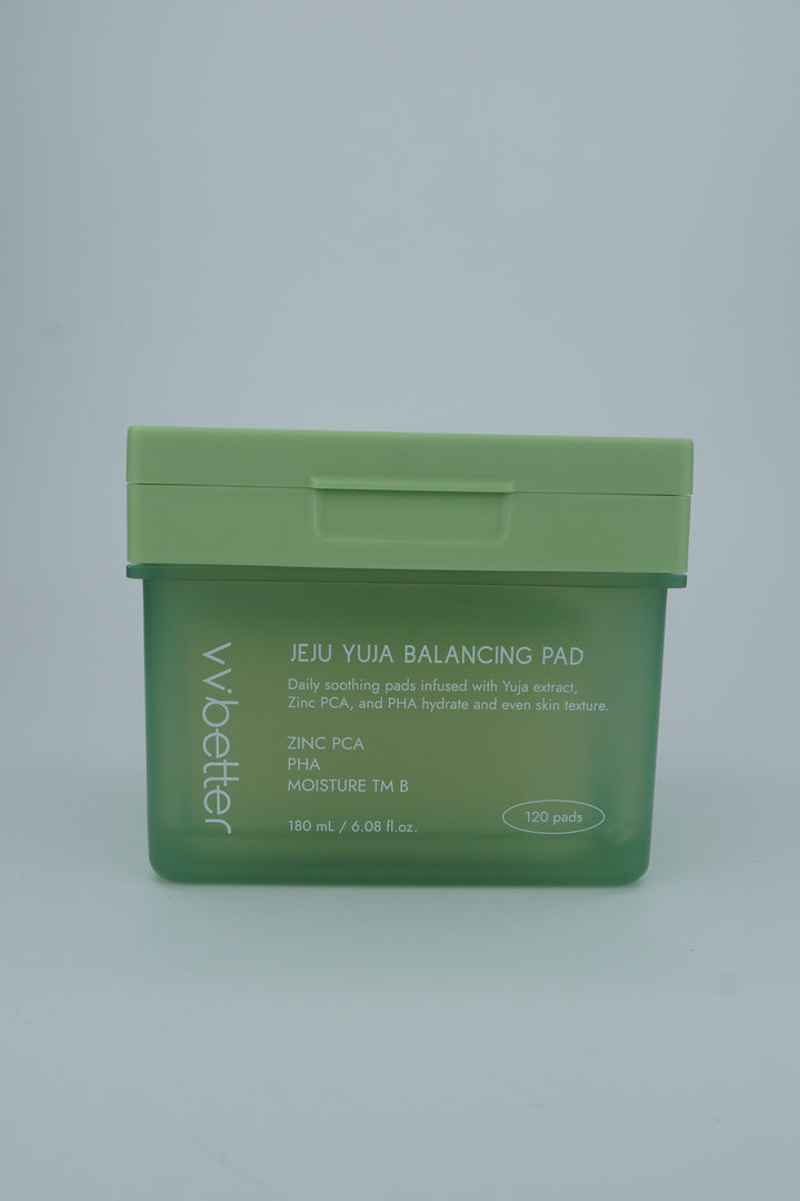 VVbetter Jeju Yuja Balancing Pads – Hydrating Toner Pads | Rosvia