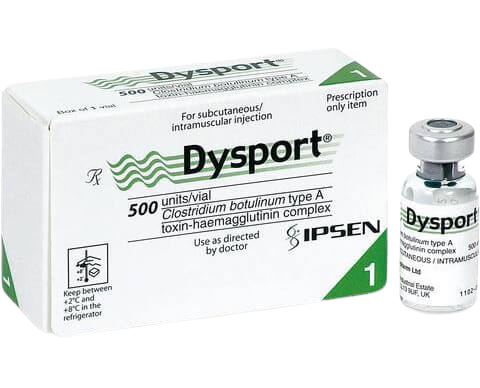 Dysport 500 Units European Botulinum Toxin