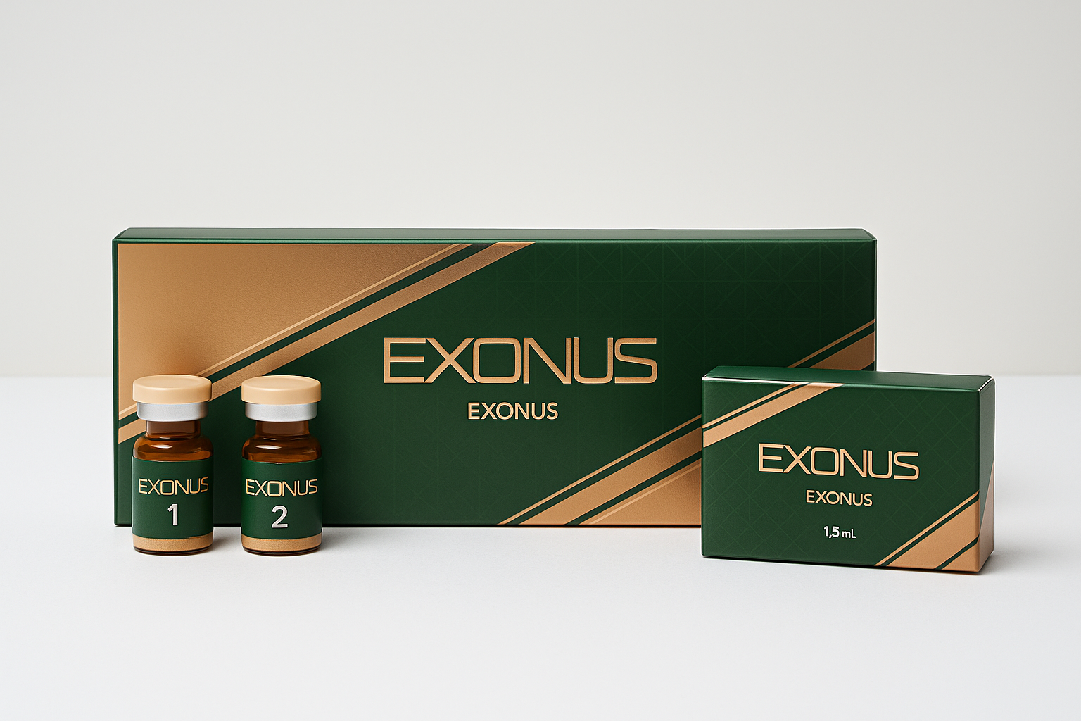 Exonus Box and vial image - Rosvia.com