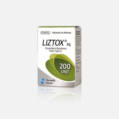 Liztox 200 Units vial – Korean botulinum toxin product photo