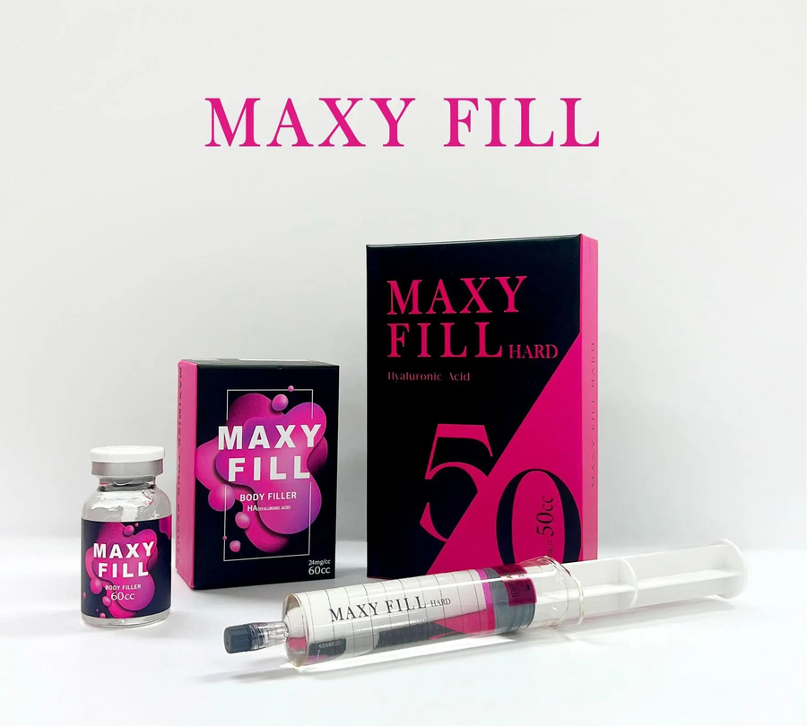 Maxyfill Hard 50cc hyaluronic acid body filler for volume restoration and contouring