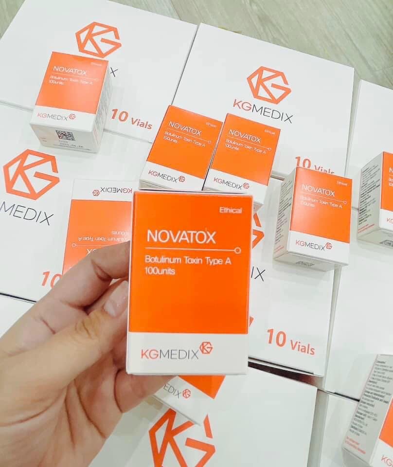 Novatox 100U Korean botulinum toxin vial – Botox alternative for wrinkle treatment