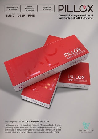 Pillox Deep dermal filler box with lidocaine-rosvia.com