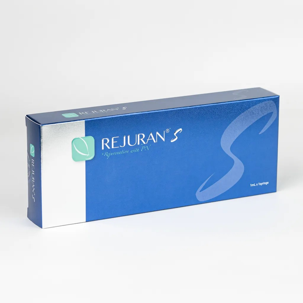Packaging of Rejuran S injectable designed for scar revision-rosvia.com