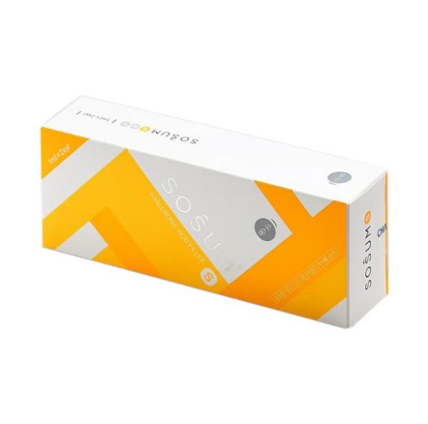Sosum S dermal filler box and syringe packaging-rosvia.com