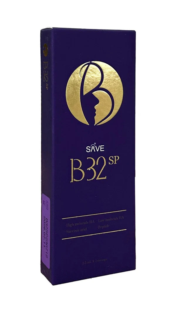 SAVE B32SP professional skin rejuvenation treatment for hydration, radiance, elasticity support, and skin quality improvement.