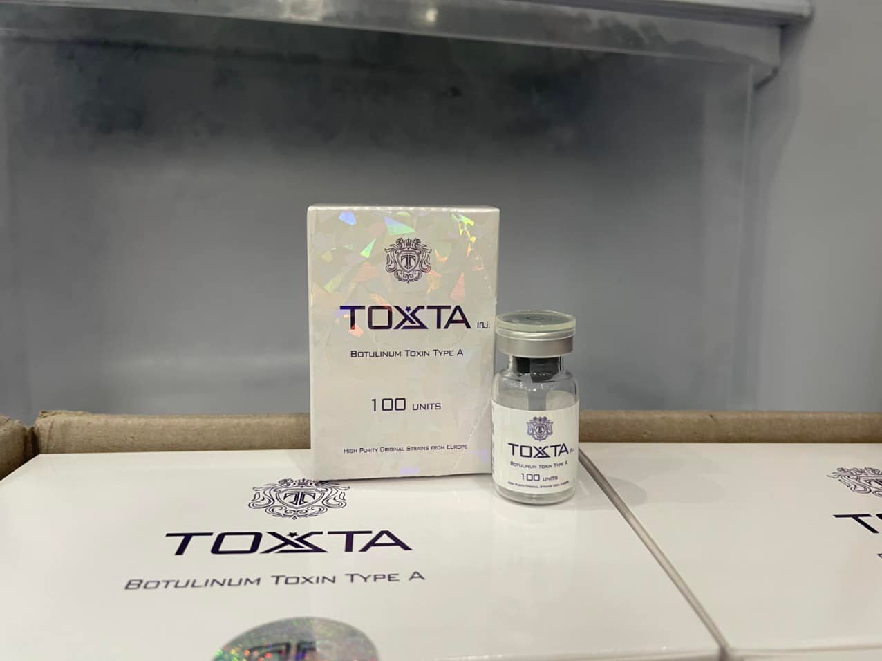 TOXTA 100 UNITS box and vial - rosvia.com