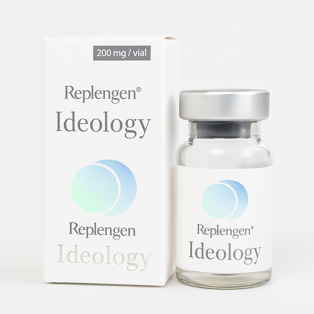 Replengen Ideology vial and box product photo – rosvia.com