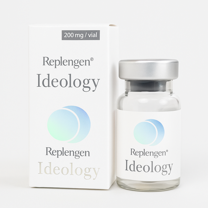 Replengen Ideology vial and box product photo – rosvia.com