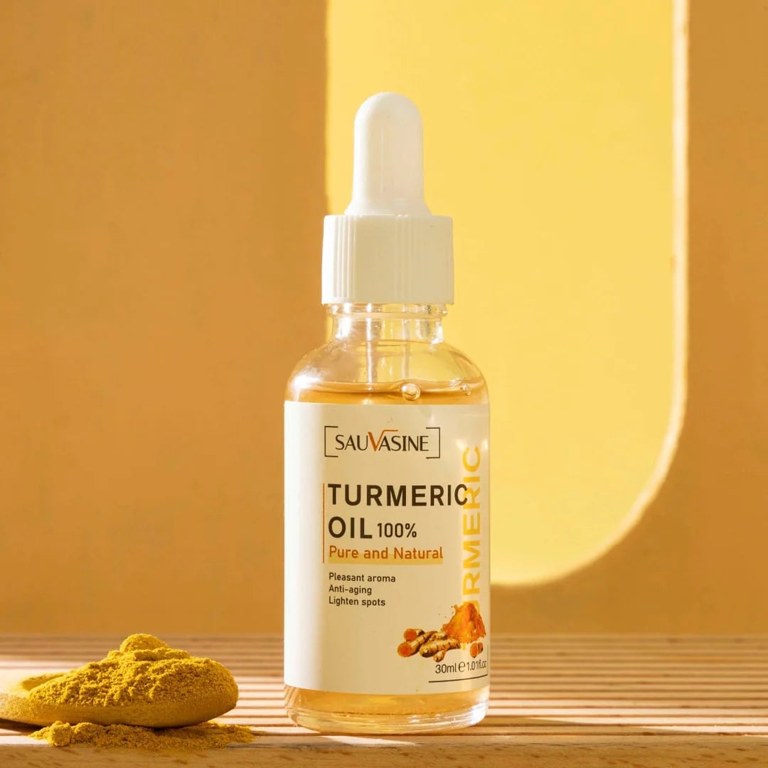 Sauvasine Turmeric Oil bottle for skincare – rosvia.com
