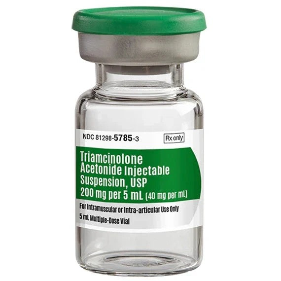 Triamcinolone Acetonide Injection 40mg 5ml professional corticosteroid injectable suspension