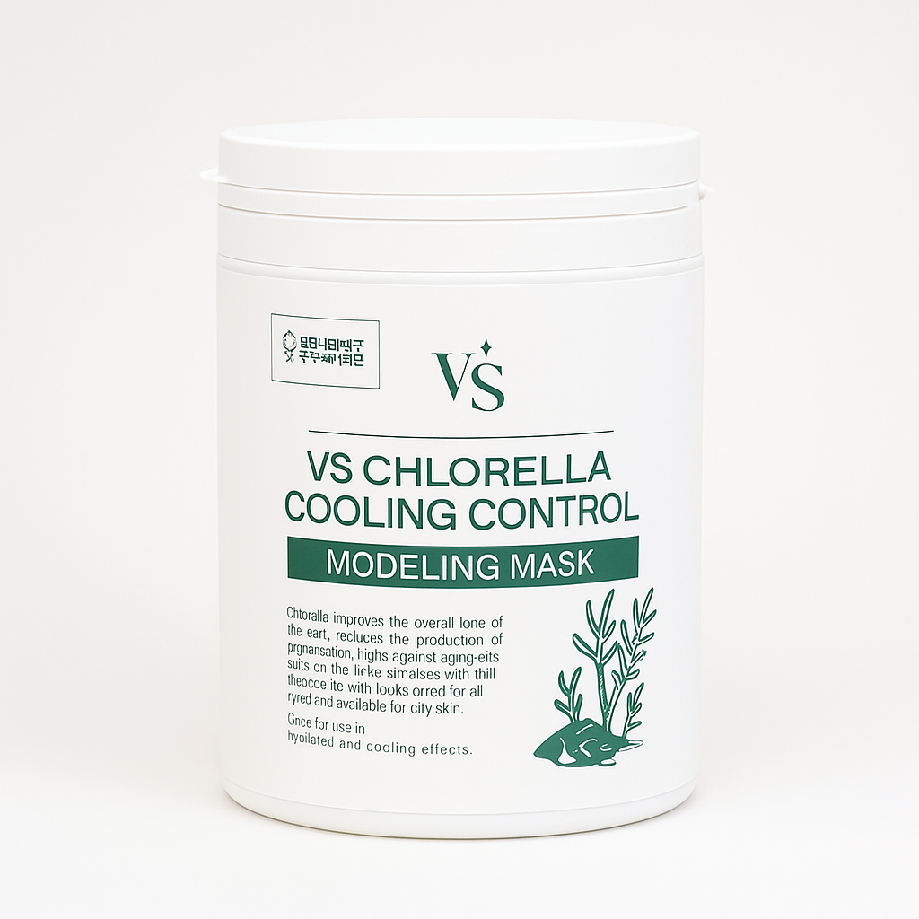 VS Chlorella Modeling Mask close-up – rosvia.com